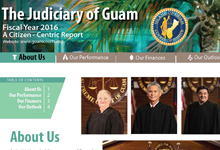 Judiciary of Guam Citizen Centric Report