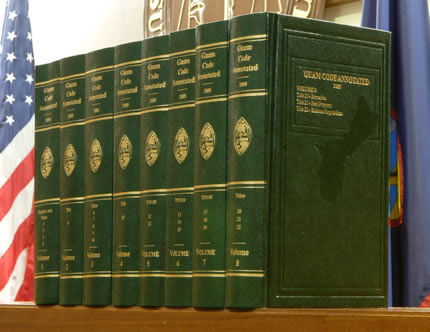 Guam Code Annotated Books